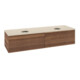 V&B Waschtischunterschrank mit Frontstruktur Antao 160x50cm, HL, WBP-farbe botti., w. wal-3