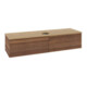 V&B Waschtischunterschrank mit Frontstruktur Antao 160x50cm, HL, WBP-farbe hon. Oa, w. wal-4