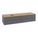 V&B Waschtischunterschrank mit Frontstruktur Antao 160x50cm, HL, WBP hon. Oa, A m Lac-3
