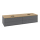 V&B Waschtischunterschrank mit Frontstruktur Antao 160x50cm, HL, WBP hon. Oa, A m Lac-3