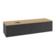 V&B Waschtischunterschrank mit Frontstruktur Antao 160x50cm, HL, WBP hon. Oa, bla m Lac-3