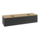 V&B Waschtischunterschrank mit Frontstruktur Antao 160x50cm, HL, WBP hon. Oa, bla m Lac-4