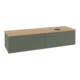 V&B Waschtischunterschrank mit Frontstruktur Antao 160x50cm, HL, WBP hon. Oa, lea gre. m La-3