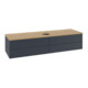 V&B Waschtischunterschrank mit Frontstruktur Antao 160x50cm, HL, WBP hon. Oa, md bl. m Lac-1