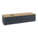 V&B Waschtischunterschrank mit Frontstruktur Antao 160x50cm, HL, WBP hon. Oa, md bl. m Lac-3
