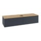 V&B Waschtischunterschrank mit Frontstruktur Antao 160x50cm, HL, WBP hon. Oa, md bl. m Lac-1