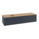 V&B Waschtischunterschrank mit Frontstruktur Antao 160x50cm, HL, WBP hon. Oa, md bl. m Lac-3