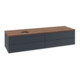 V&B Waschtischunterschrank mit Frontstruktur Antao 160x50cm, HL, WBP w. wal, md bl. m Lac-1