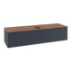V&B Waschtischunterschrank mit Frontstruktur Antao 160x50cm, HL, WBP w. wal, md bl. m Lac-1