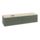 V&B Waschtischunterschrank mit Frontstruktur Antao 160x50cm, WBP botti., lea gre. m Lac-3