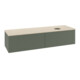 V&B Waschtischunterschrank mit Frontstruktur Antao 160x50cm, WBP botti., lea gre. m Lac-1