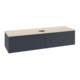 V&B Waschtischunterschrank mit Frontstruktur Antao 160x50cm, WBP-farbe botti., md bl. m Lac-3