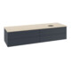 V&B Waschtischunterschrank mit Frontstruktur Antao 160x50cm, WBP-farbe botti., md bl. m Lac-1