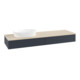 V&B Waschtischunterschrank mit Frontstruktur Antao 160x50cm, WBP-farbe botti., md bl. m Lac-1