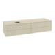 V&B Waschtischunterschrank mit Frontstruktur Antao 160x50cm, WBP-farbe botti., si Gr m Lac-1
