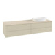V&B Waschtischunterschrank mit Frontstruktur Antao 160x50cm, WBP-farbe botti., si Gr m Lac-3