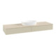 V&B Waschtischunterschrank mit Frontstruktur Antao 160x50cm, WBP-farbe botti., si Gr m Lac-1