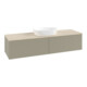V&B Waschtischunterschrank mit Frontstruktur Antao 160x50cm, WBP-farbe botti., st. Gr m Lac-1