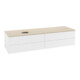 V&B Waschtischunterschrank mit Frontstruktur Antao 160x50cm, WBP-farbe botti., wh. m Lac-3