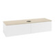 V&B Waschtischunterschrank mit Frontstruktur Antao 160x50cm, WBP-farbe botti., wh. m Lac-1