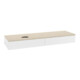 V&B Waschtischunterschrank mit Frontstruktur Antao 160x50cm, WBP-farbe botti., wh. m Lac-3