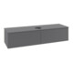V&B Waschtischunterschrank mit Frontstruktur Antao 160x50cm, WBP-farbe Lac, Anthrac. m Lac-3