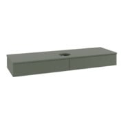 V&B Waschtischunterschrank mit Frontstruktur Antao 160x50cm, WBP-farbe Lac, lea gre. m Lac-4