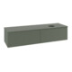 V&B Waschtischunterschrank mit Frontstruktur Antao 160x50cm, WBP-farbe Lac, lea gre. m Lac-1