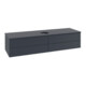 V&B Waschtischunterschrank mit Frontstruktur Antao 160x50cm, WBP-farbe Lac, md bl. m Lac-1