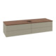 V&B Waschtischunterschrank mit Frontstruktur Antao 160x50cm, WBP-farbe w. wal, st. Gr m Lac-3