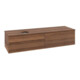 V&B Waschtischunterschrank mit Frontstruktur Antao 160x50cm, WBP-farbe w. wal, warm walnut-3