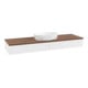 V&B Waschtischunterschrank mit Frontstruktur Antao 160x50cm, WBP-farbe w. wal, wh. m Lac-3