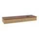 V&B Waschtischunterschrank mit Frontstruktur Antao 160x50cm, WBP-farbe w. walnut, honey oak-3
