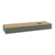 V&B Waschtischunterschrank mit Frontstruktur Antao 160x50cm, WBP hon. Oa, lea gre. m Lac-3