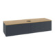 V&B Waschtischunterschrank mit Frontstruktur Antao 160x50cm, WBP hon. Oa, md bl. m Lac-3