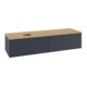 V&B Waschtischunterschrank mit Frontstruktur Antao 160x50cm, WBP hon. Oa, md bl. m Lac-1