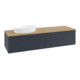 V&B Waschtischunterschrank mit Frontstruktur Antao 160x50cm, WBP hon. Oa, md bl. m Lac-3