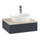 V&B Waschtischunterschrank mit Frontstruktur Antao 60x19x50cm, HL, WBP botti., md bl. m Lac-4