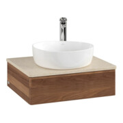 V&B Waschtischunterschrank mit Frontstruktur Antao 60x19x50cm, HL, WBP-farbe botti., w. wal-3