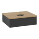 V&B Waschtischunterschrank mit Frontstruktur Antao 60x19x50cm, HL, WBP hon. Oa, bla m Lac-1