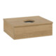 V&B Waschtischunterschrank mit Frontstruktur Antao 60x19x50cm, WBP-farbe hon. Oa, honey oak-3