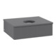 V&B Waschtischunterschrank mit Frontstruktur Antao 60x19x50cm, WBP Lac, Anthrac. m Lac-3