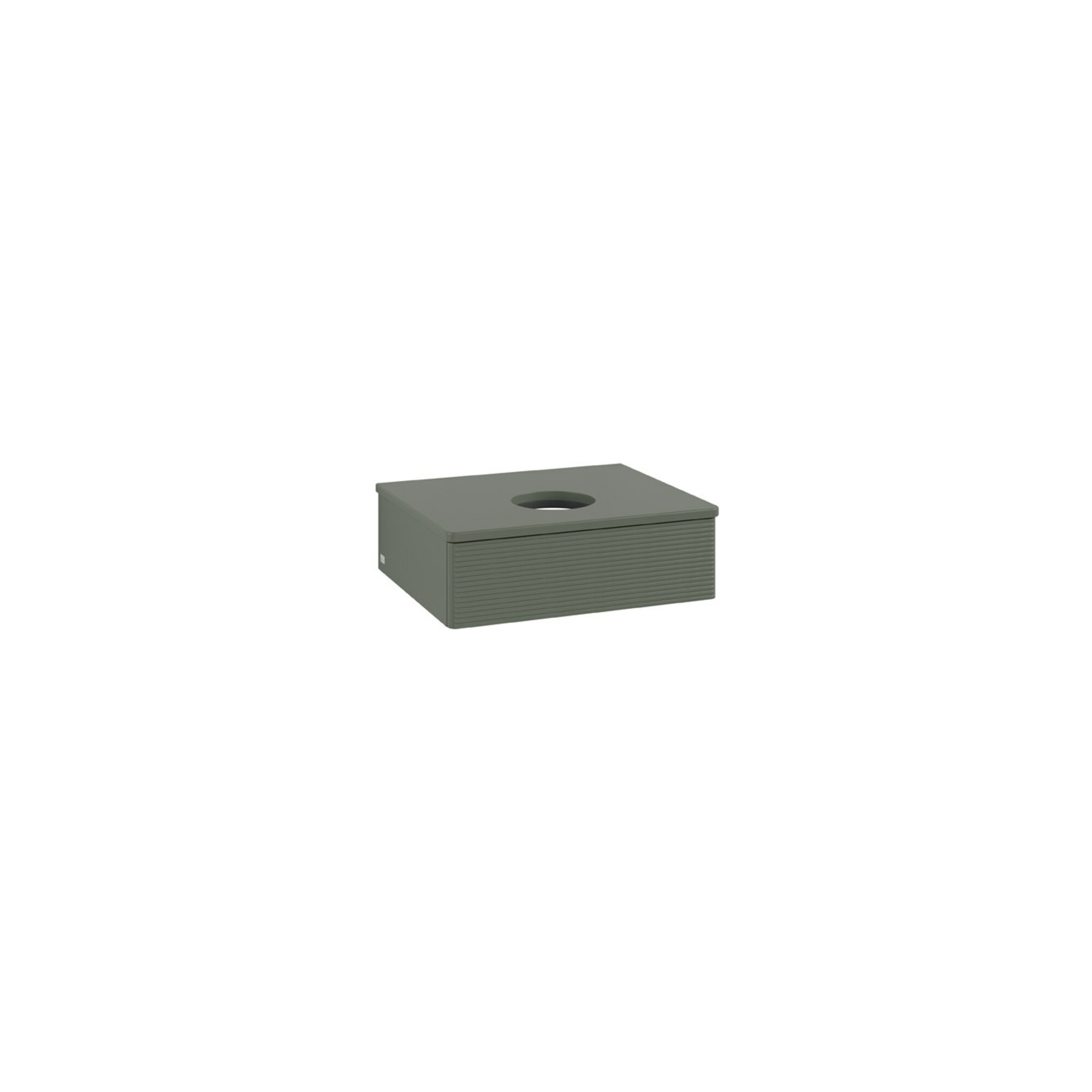 V&B Waschtischunterschrank mit Frontstruktur Antao 60x19x50cm, WBP Lac, lea gre. m Lac ; Villeroy & Boch