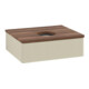 V&B Waschtischunterschrank mit Frontstruktur Antao 60x19x50cm, WBP w. wal, si Gr m Lac-3