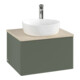 V&B Waschtischunterschrank mit Frontstruktur Antao 60x36x50cm, HL, WBP botti., le g. m Lac-1
