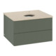 V&B Waschtischunterschrank mit Frontstruktur Antao 60x36x50cm, HL, WBP botti., le g. m Lac-4
