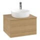 V&B Waschtischunterschrank mit Frontstruktur Antao 60x36x50cm, HL, WBP hon. Oa, hon. Oa-1