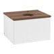 V&B Waschtischunterschrank mit Frontstruktur Antao 60x36x50cm, HL, WBP w. wal, wh. m Lac-4