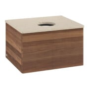 V&B Waschtischunterschrank mit Frontstruktur Antao 60x36x50cm, WBP-farbe botti., w. walnut-4