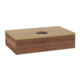 V&B Waschtischunterschrank mit Frontstruktur Antao 80x19x50cm, HL, WBP hon. Oa, w. wal-4